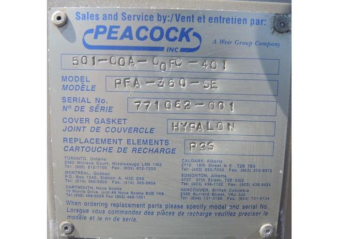 Used USED FILTER, "MULTI" BASKET TYPE, 3" INLET/OUTLET, STAINLESS STEEL