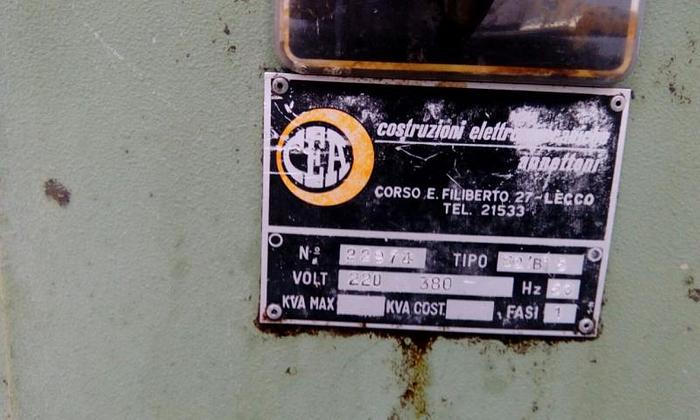 Usato PUNTATRICE (8) CEA SALDA TUBI/ PROFILATI