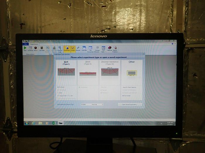 Used Lot of 4 Hot Disk TPS 500 S Thermal Conductivity & Diffusivity Analyzer W/ Oven