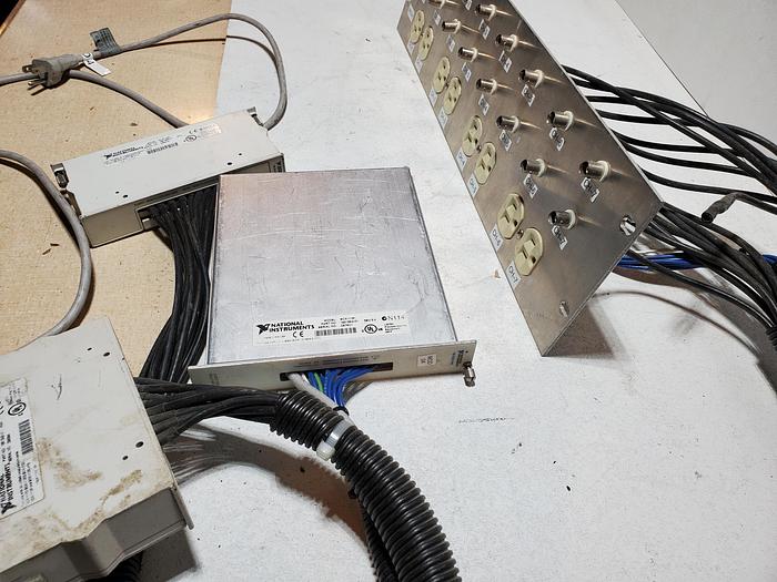Used Native(2) SCXI-1327 & (1) SCXI-1161 with 24 ch. Circuit Board (K1)