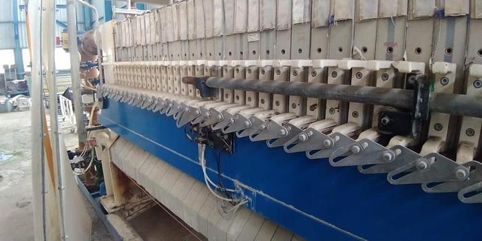 Used Filtro prensa de 40 placas de 1,6m