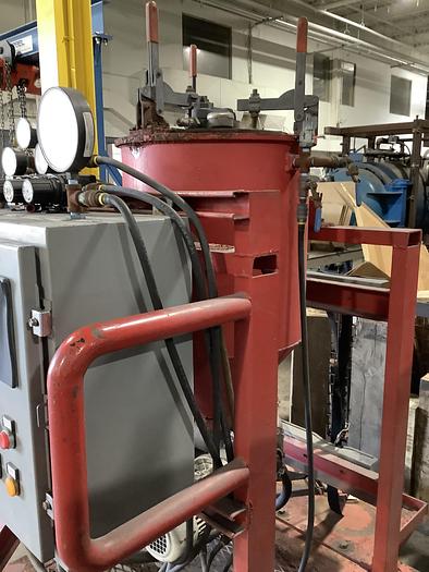 Used MOLTEN METAL EQUIPMENT INNOVATIONS MOBILE FLUX INJECTION UNIT