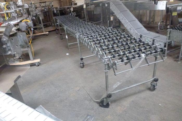 Used Conveyor, Skate Wheel, 24" x 17', NestaFlex 175, B #S744086