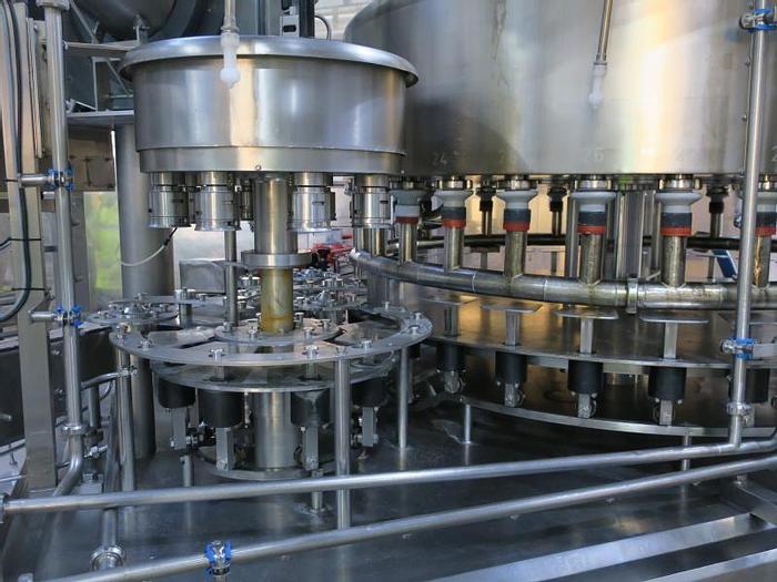 Used Filling Line, Bottles, 32-Head, Filamatic, 180 BPM, #D741080