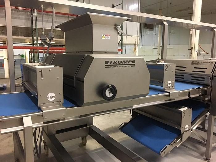 Used Cutter, Slab Line, Bread, Tromp, Mdl 10711, S/st, #A742388