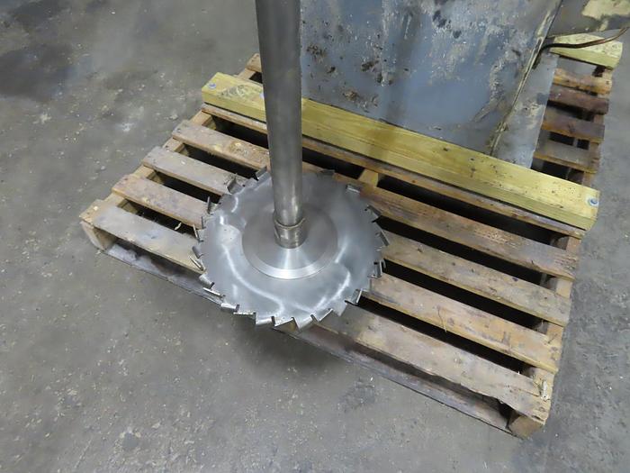 Used 10 HP HOCKMEYER TILT BACK HIGH SPEED DISPERSER – S/S (#9737)