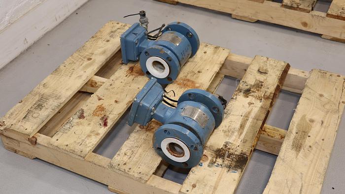Used Rosemount 2" 8705TSA020C1W0N004 Magnetic Flow Tube #44479