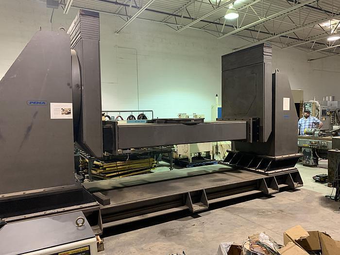 Used PEMA MODEL 5000 CR 11,240 LB CAPACITY 4TH & 5TH AXIS DROP CENTER WELDING POSITIONER OR FOR MACHINING APPLICATIONS