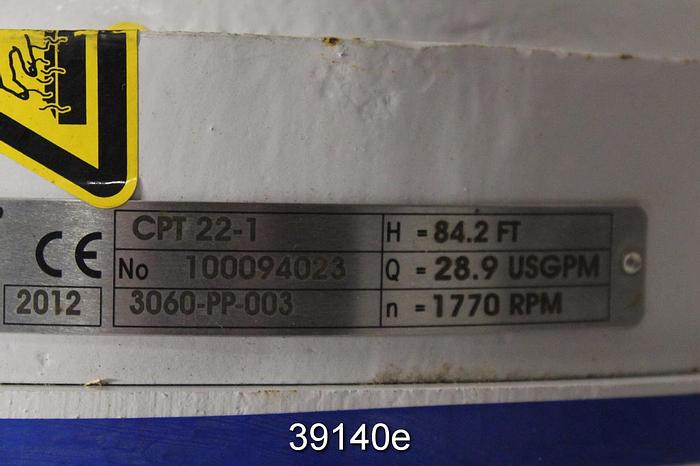 Unused Sulzer CPT 22-1 Pump #39140