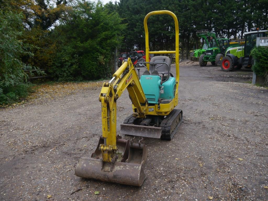 Used Yanmar SV08-1 Mini Digger