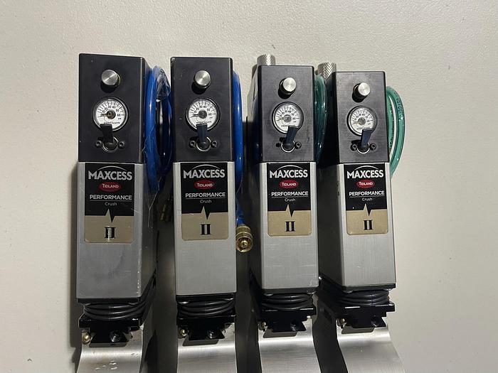 Used MAXCESS TIDLAND PERFORMANCE CRUSH CLASS II KNIFE HOLDERS (FOUR AVAILABLE)