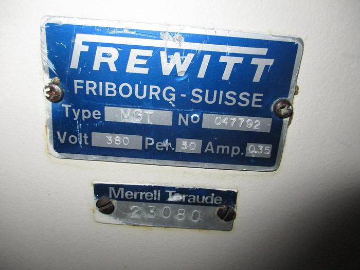 Used FREWITT MGR 210
