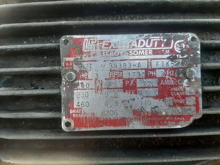 Used Conveyor, Pneumatic, Vac-U-Max, Mdl VPU-S-3T, 67 CFM #S744520