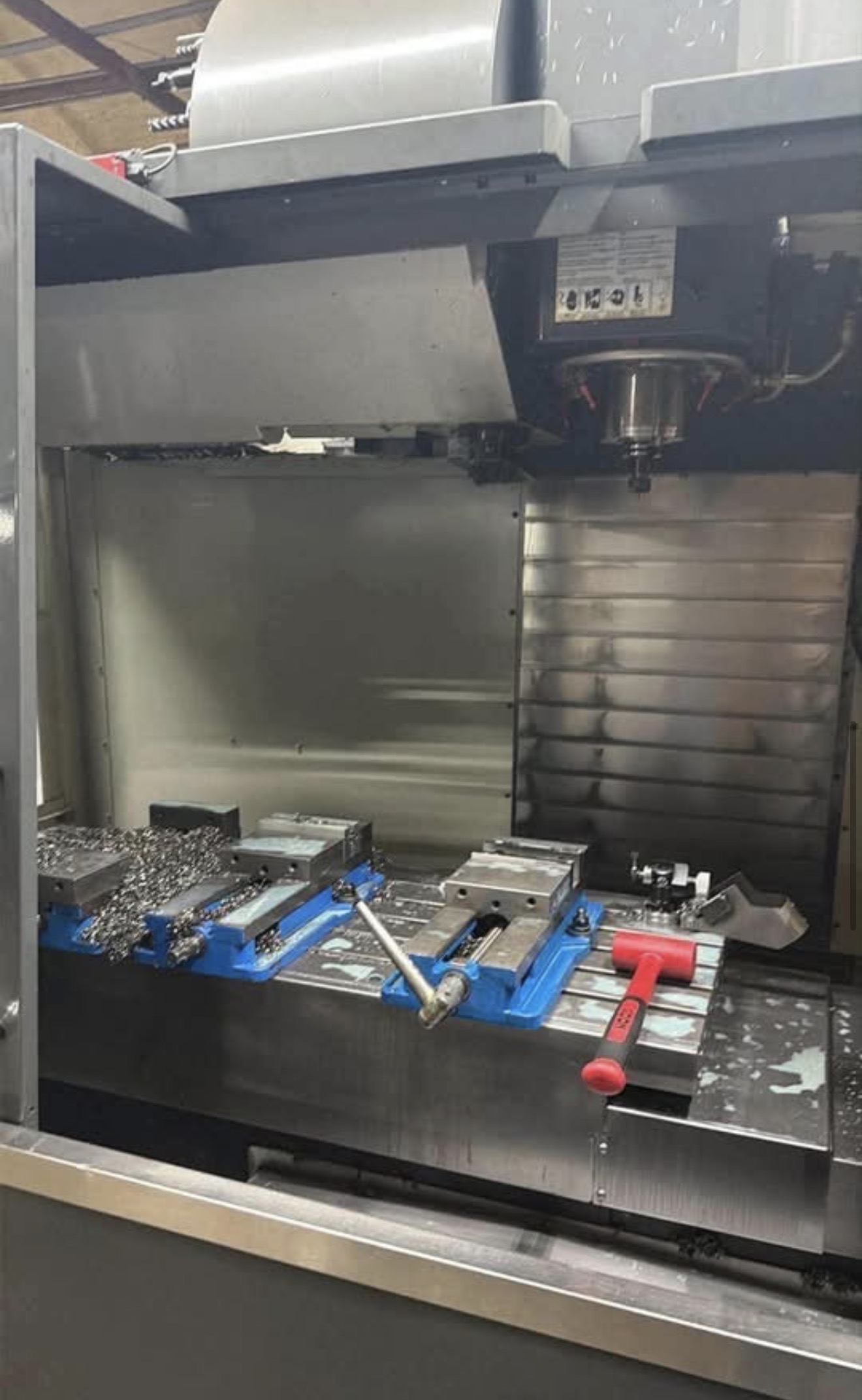 Used 2014 HAAS VF-4SS 4-Axis 12,000 rpm CNC Vertical Machining Center