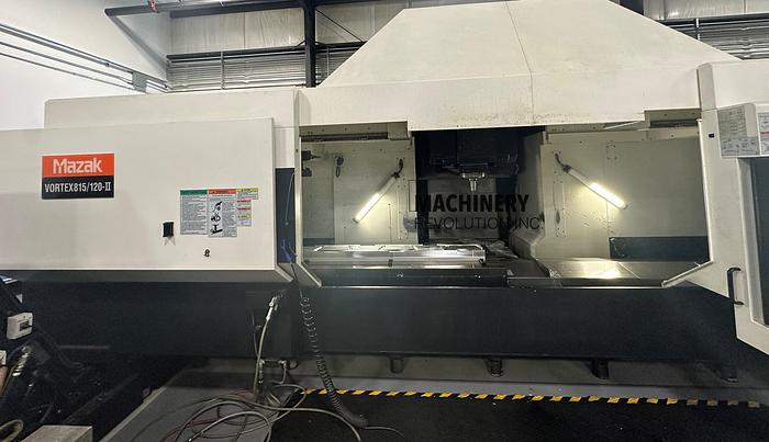 Used 2015 MAZAK Vortex 815/120-II 5-Axis CNC Vertical Machining Center