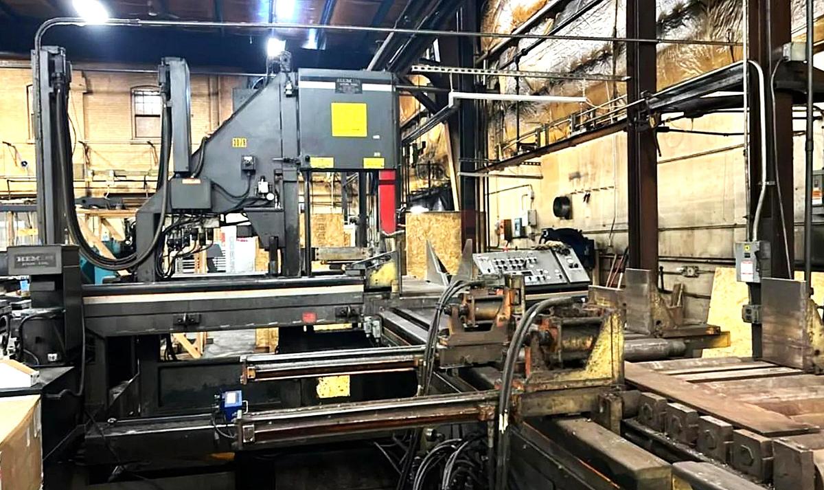 Used HEM V150A-SMART AUTOMATIC MITERING VERTICAL BAND SAW