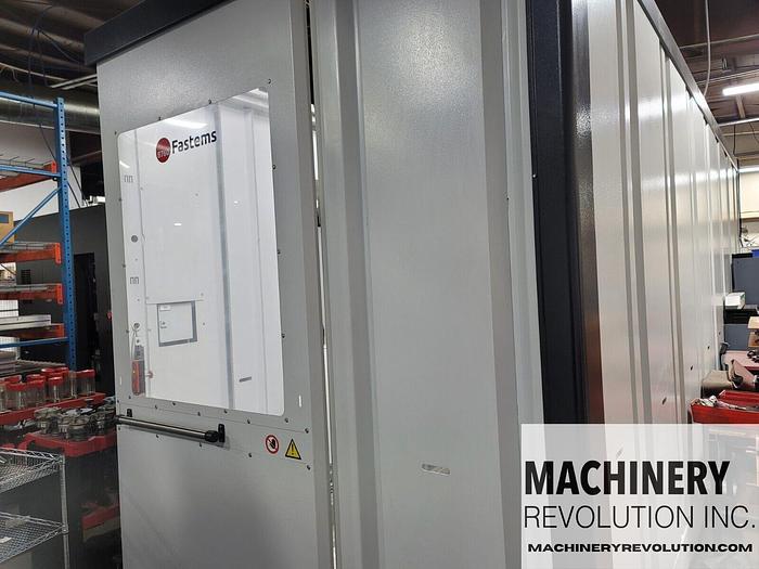 Used 2020 HYUNDAI WIA HS5000i 500mm 4-Axis Horizontal Machining Center 12 Station Pallet Pool