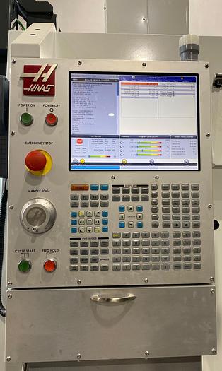 Used 2022 HAAS VF-4 4-Axis CNC Vertical Machining Center ***Low Hours***