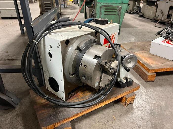 Used 2003 HAAS HRT-310 4th Axis Rotary Table with 10" 3-Jaw Chuck
