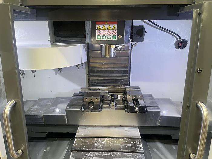 Used 2018 HAAS VF-2 4-Axis CNC Vertical Machining Center ***Only 600 Feed Cutting Hours***