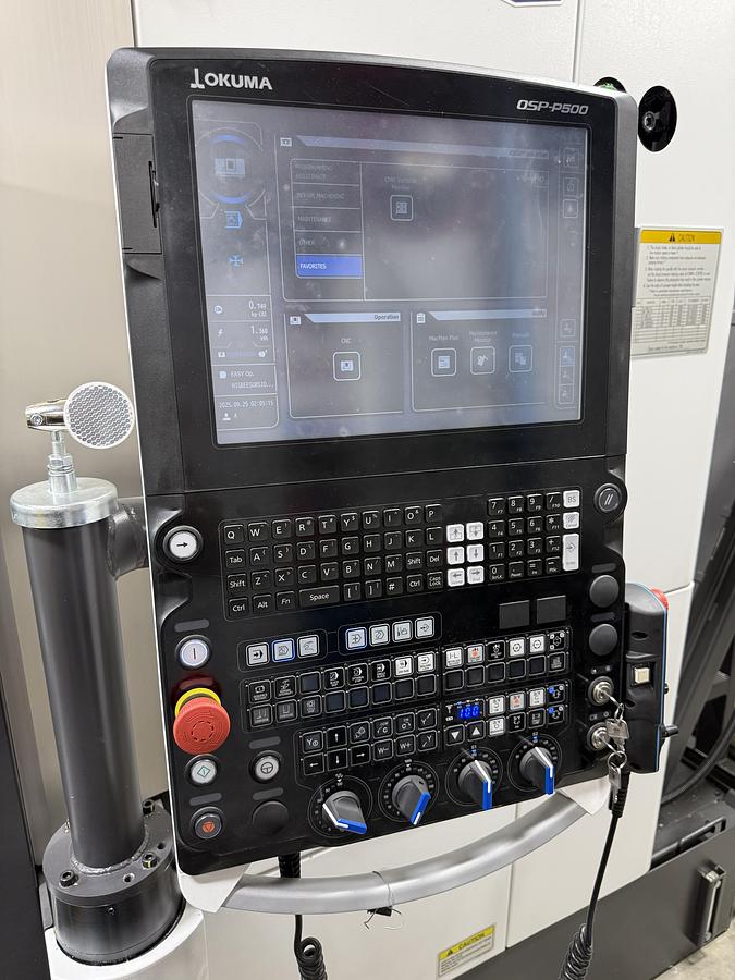 Used OKUMA MULTUS B250II Like Brand New Only 104 Hours Total Running Time