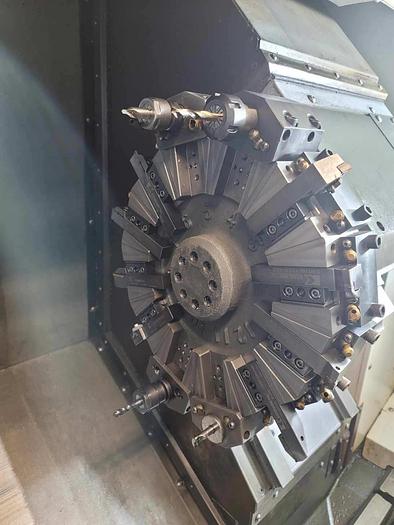 Used 2021 HAAS ST-10 CNC Turning Center with Parts Catcher/Tool Presetter/ Bar Feeder