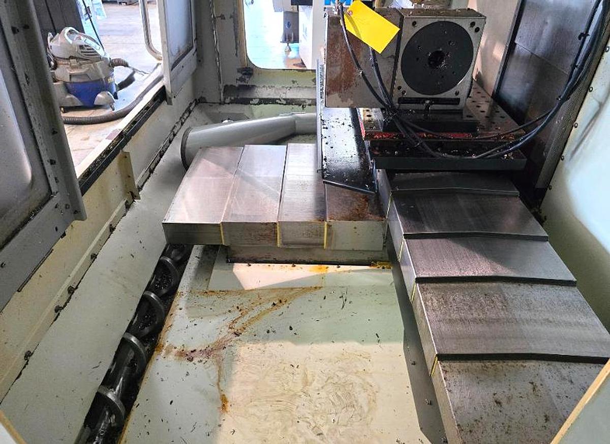 Used 2009 HAAS VF-2SSYT 4-Axis 12,000 RPM CNC Vertical Machining Center with HAAS Rotary Table / TSC / HSM