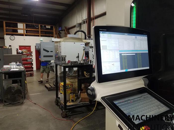 Used 2017 DMG MORI NHX-4000 400MM 4-Axis CNC 15,000RPM Horizontal Machining Center