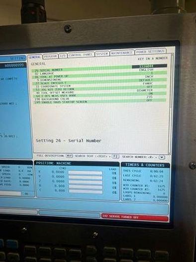 Used 2014 HAAS UMC-750 5-Axis CNC Vertical Machining Center