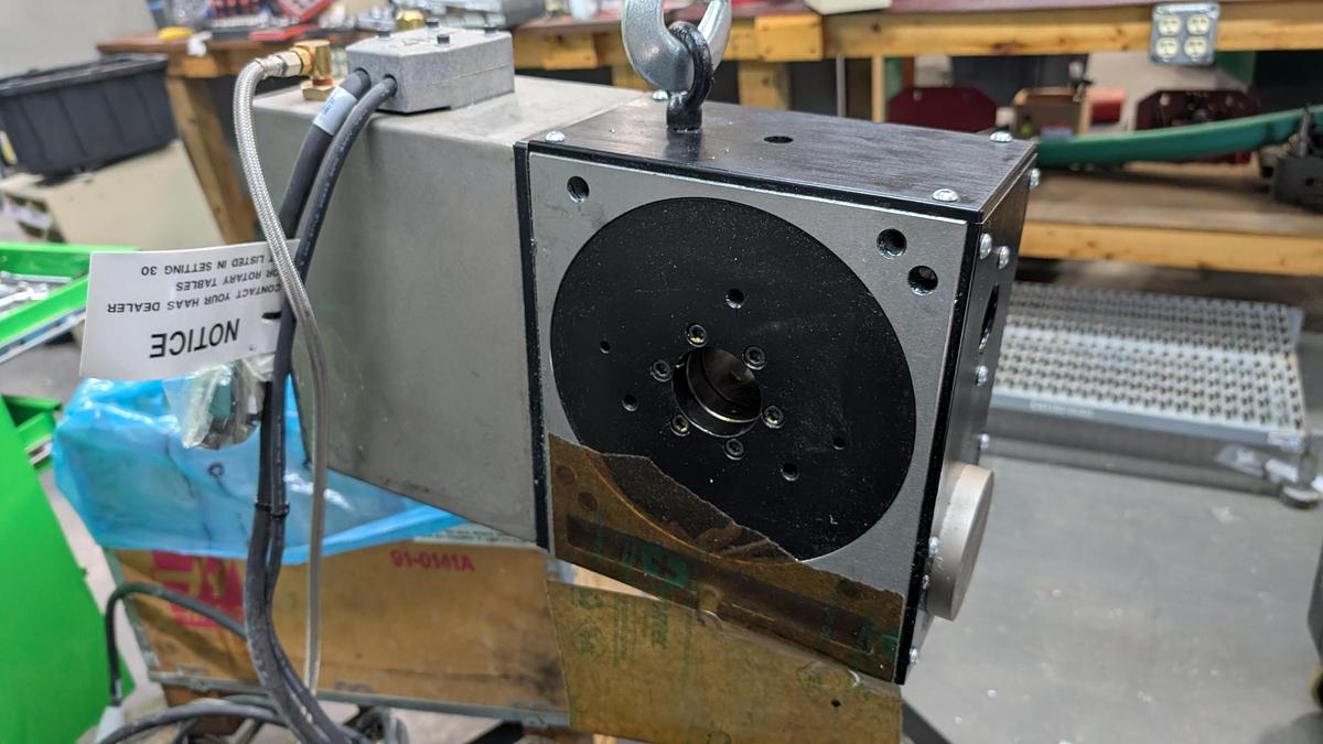Used 2019 HAAS HRT-210 Rotary Table Excellent Condition
