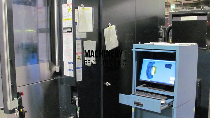 Used 2016 Makino A61NX-5E 5-Axis 400MM Horizontal Machining Center with Pallet Changer