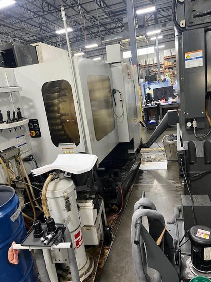 Used 2010 HAAS ES-5 4-Axis CNC Horizontal Machining Center