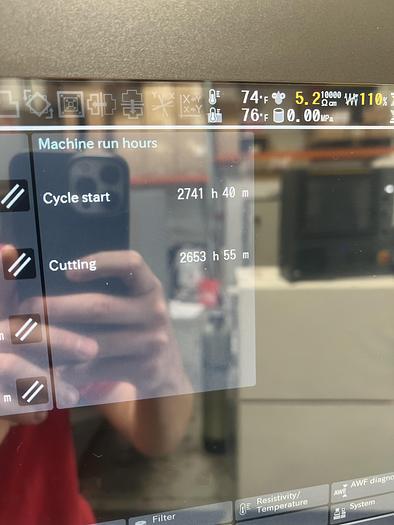 Used 2021 FANUC Robocut Alpha C 400 IC CNC Wire EDM