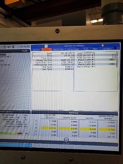 Used 2021 HAAS VF-5/40 5-Axis CNC Vertical Machining Center