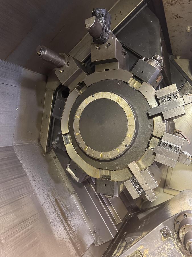 Used 2014 Mori Seiki NLX-4000AY/750 18" Chuck Live Tooling Y-Axis CNC Turning Center