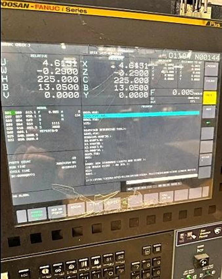 Used 2021 DOOSAN Lynx 2100LSYB Live Tooling Sub Spindle Y-Axis Turning Center