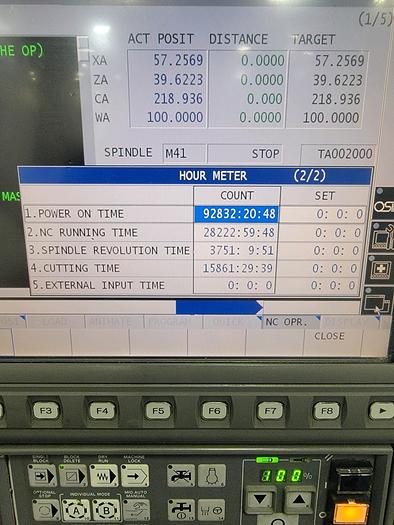 Used 2010 OKUMA Multus B750-W 8-Axis CNC Mill Turn