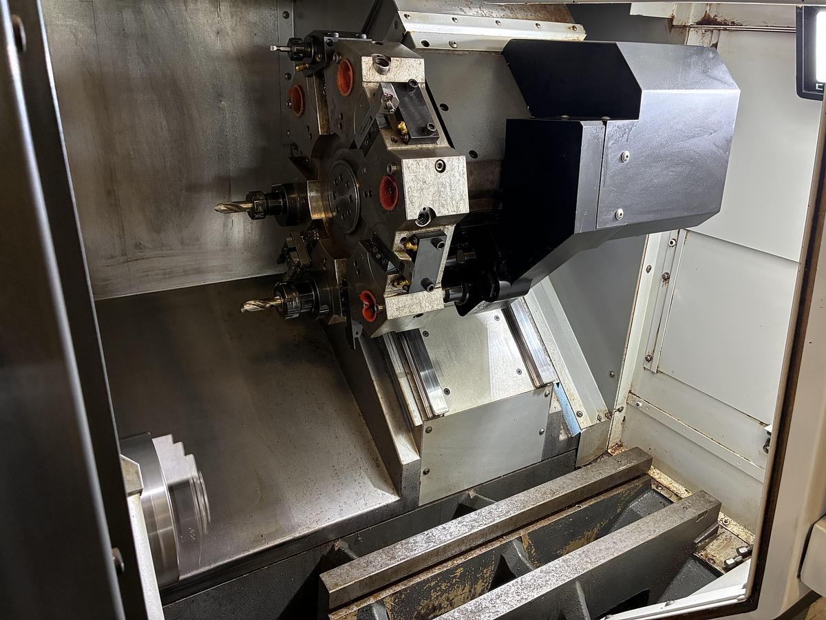 Used 2015 HAAS ST-10 with Live Tooling Tool Pre-Setter CNC Lathe