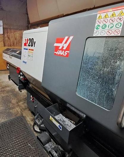 Used 2017 HAAS HAAS ST-20Y CNC Turning Center with Y-Axis and Live Tooling and Barfeeder