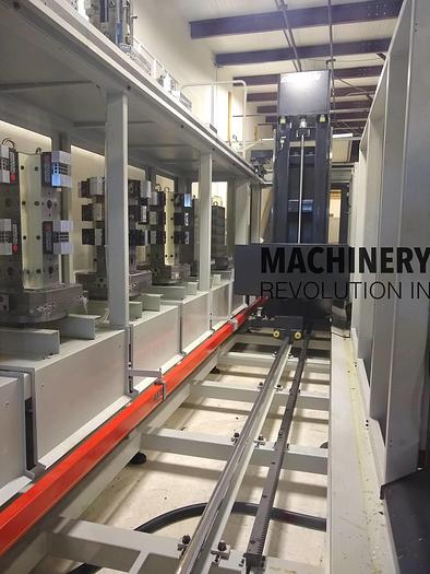 Used 2019 DOOSAN NHP 4000 CNC 4-Axis / 12 Pallet / 275 Tool / 15,000RPM Horizontal Machining Center