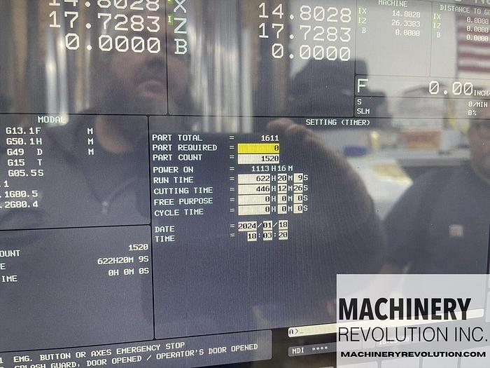 Used 2021 DOOSAN Lynx 2100L CNC Lathe ***Low Hours***