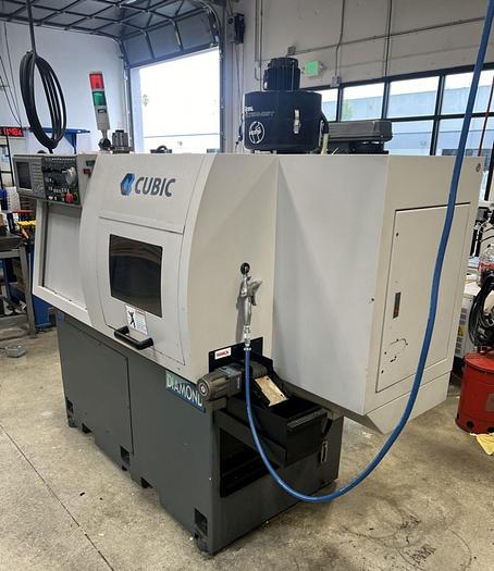 Used 2006 Cubic Diamond 20 CSB CNC Swiss CNC Type Automatic Screw Machine