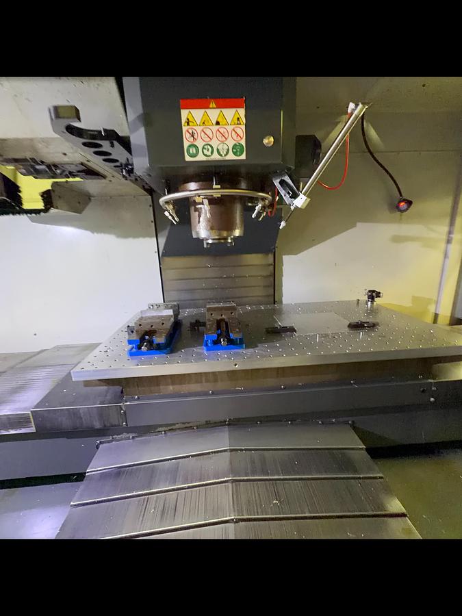 Used 2020 HAAS VF-6 Cat-50 4-Axis CNC Vertical Machining Center ***Only 2,327 Cutting Hours***