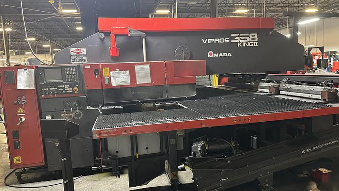 Used 2000 Amada Vipros 358 King II 30 Ton Punch Press