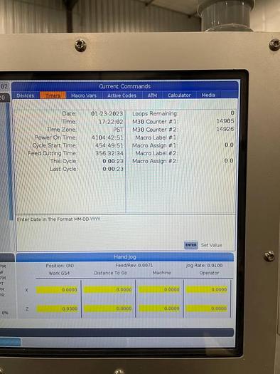 Used 2018 HAAS TL-1 CNC Lathe 4 Station Tool Post ***Only 356 hours ***