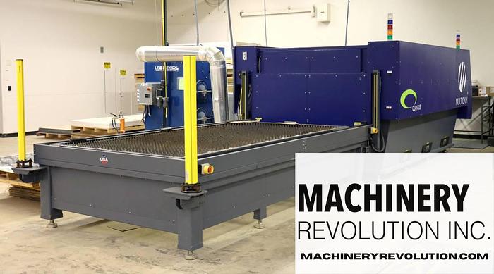 Used 2020 Multicam Quantus CNC Fiber Laser  5' x 10' / 4kW / Pallet Changer ***Low Hours***