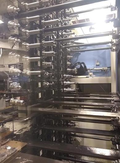 Used 2019 DOOSAN NHP 4000 CNC 4-Axis / 12 Pallet / 275 Tool / 15,000RPM Horizontal Machining Center