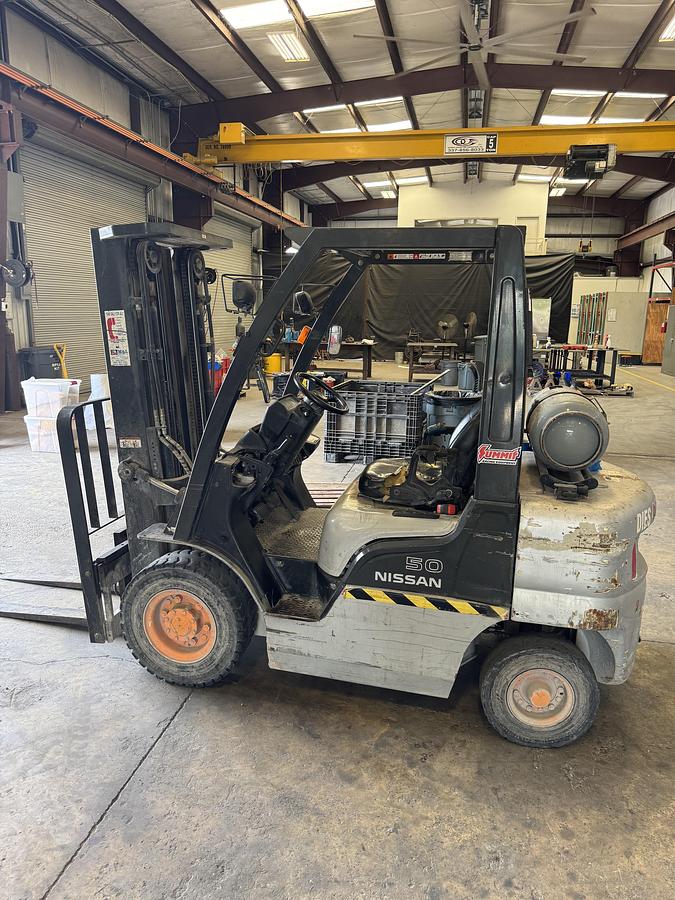 Used NISSAN MCPL02A25LV Forklift Trucks