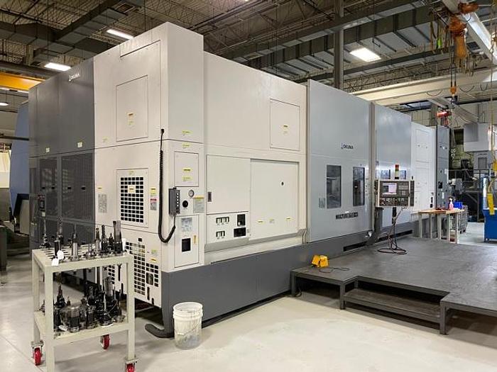 Used 2010 OKUMA Multus B750-W 8-Axis CNC Mill Turn