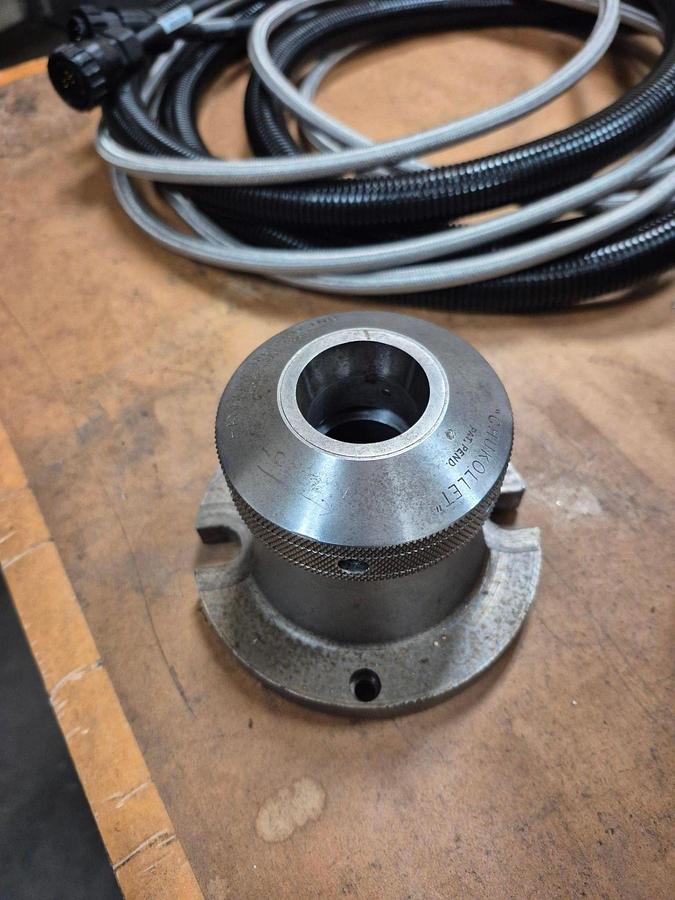 Used 2025 HAAS HRT-160 Rotary Table With Collet Chuck & Tooling Block System